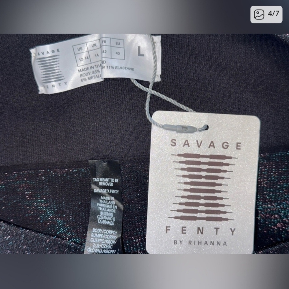 NWT Savage Fenty By Rhianna. Size XL - Picture 5 of 7